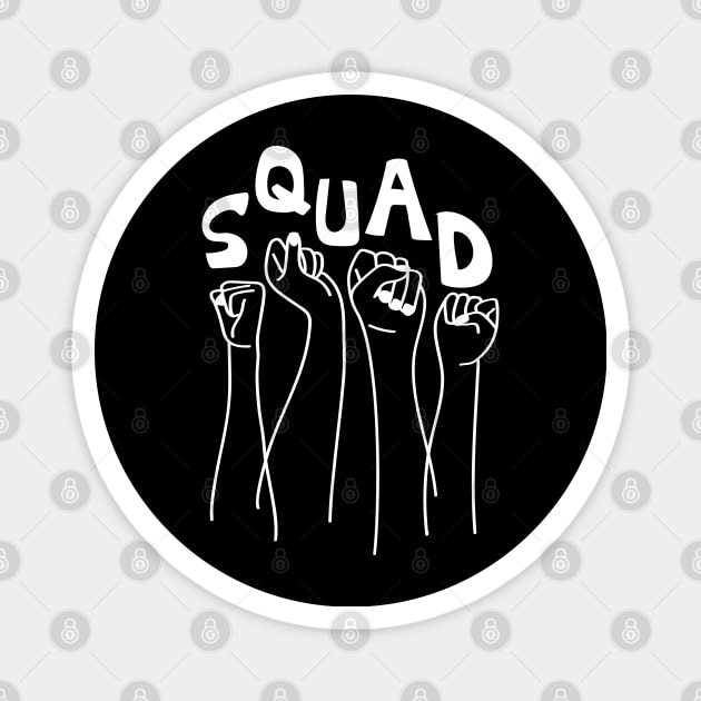 Squad - Feminist Women of Color - Future of America Magnet by YourGoods